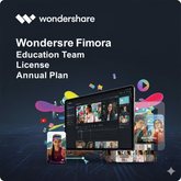 Wondershare Filmora Education Team License Annual Plan