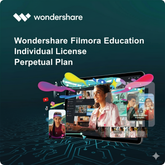 Wondershare Filmora Education Individual License Perpectual Plan