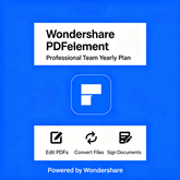Wondershare PDFelement Professional Team Yearly Plan