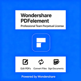 Wondershare PDFelement Professional Team Perpetual License