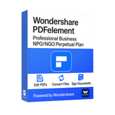 Wondershare PDFelement Professional Business NPO/NGO Perpetual Plan