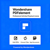 Wondershare PDFelement Professional Individual Perpetual License