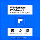 Wondershare PDFelement for Mobile Individual Yearly Plan