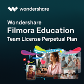 Wondershare Filmora Education Team License Perpectual Plan