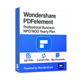 Wondershare PDFelement Professional Business NPO/NGO Yearly Plan