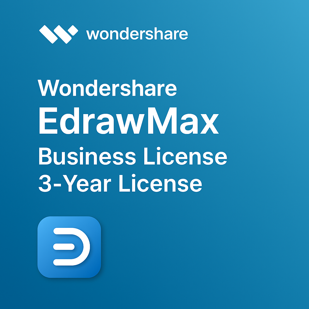 Wondershare EdrawMax Business License 3-Year License