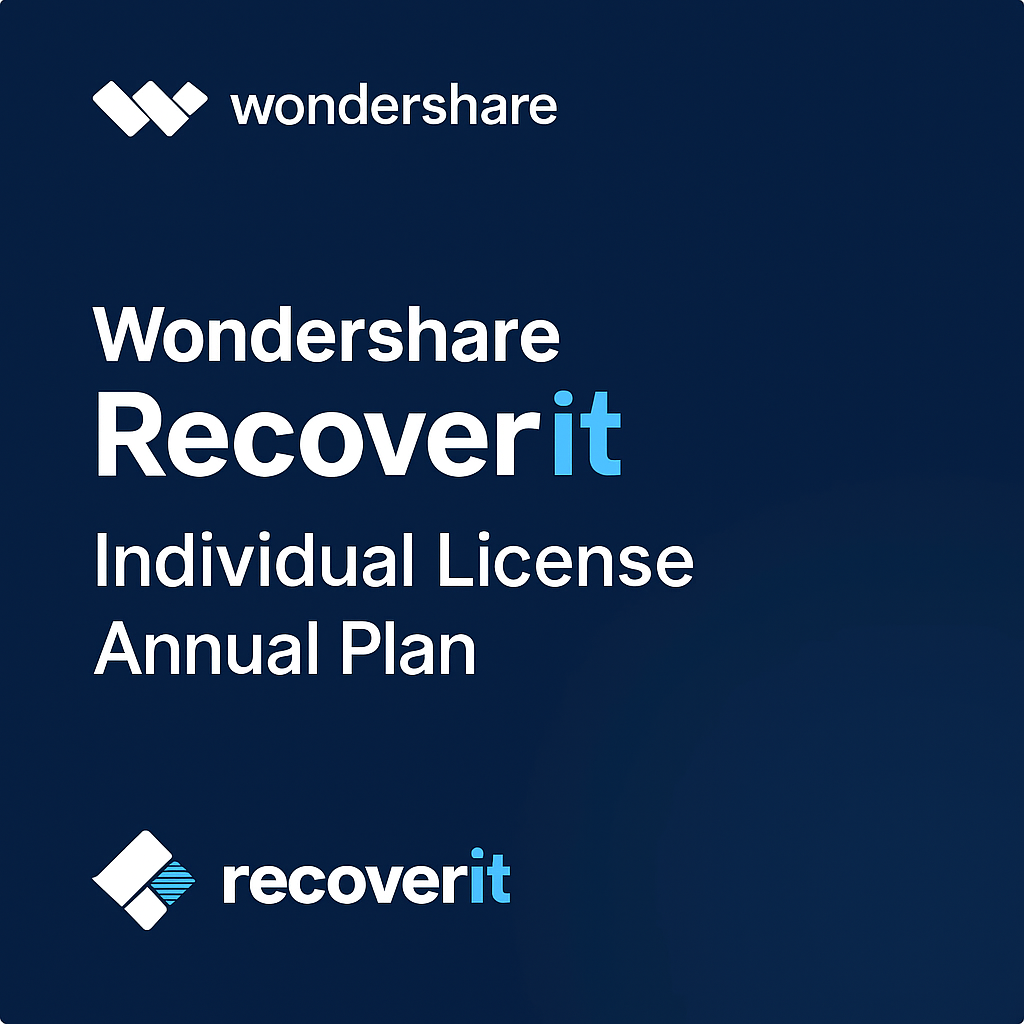 Wondershare Recoverit Individual License Annual Plan