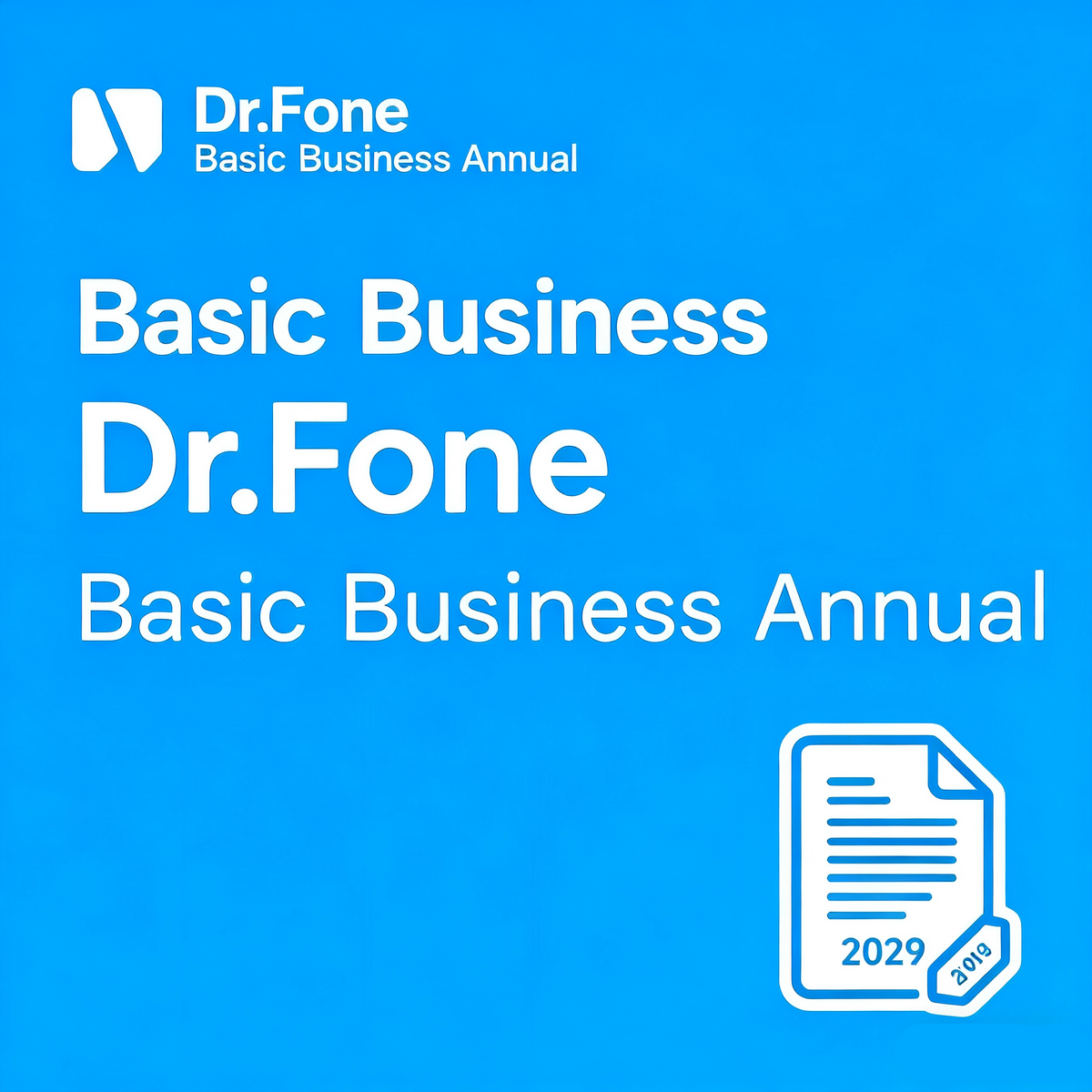 Dr.Fone Basic Business Annual Plan
