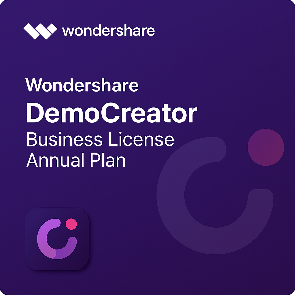 Wondershare DemoCreator Business License Annual Plan