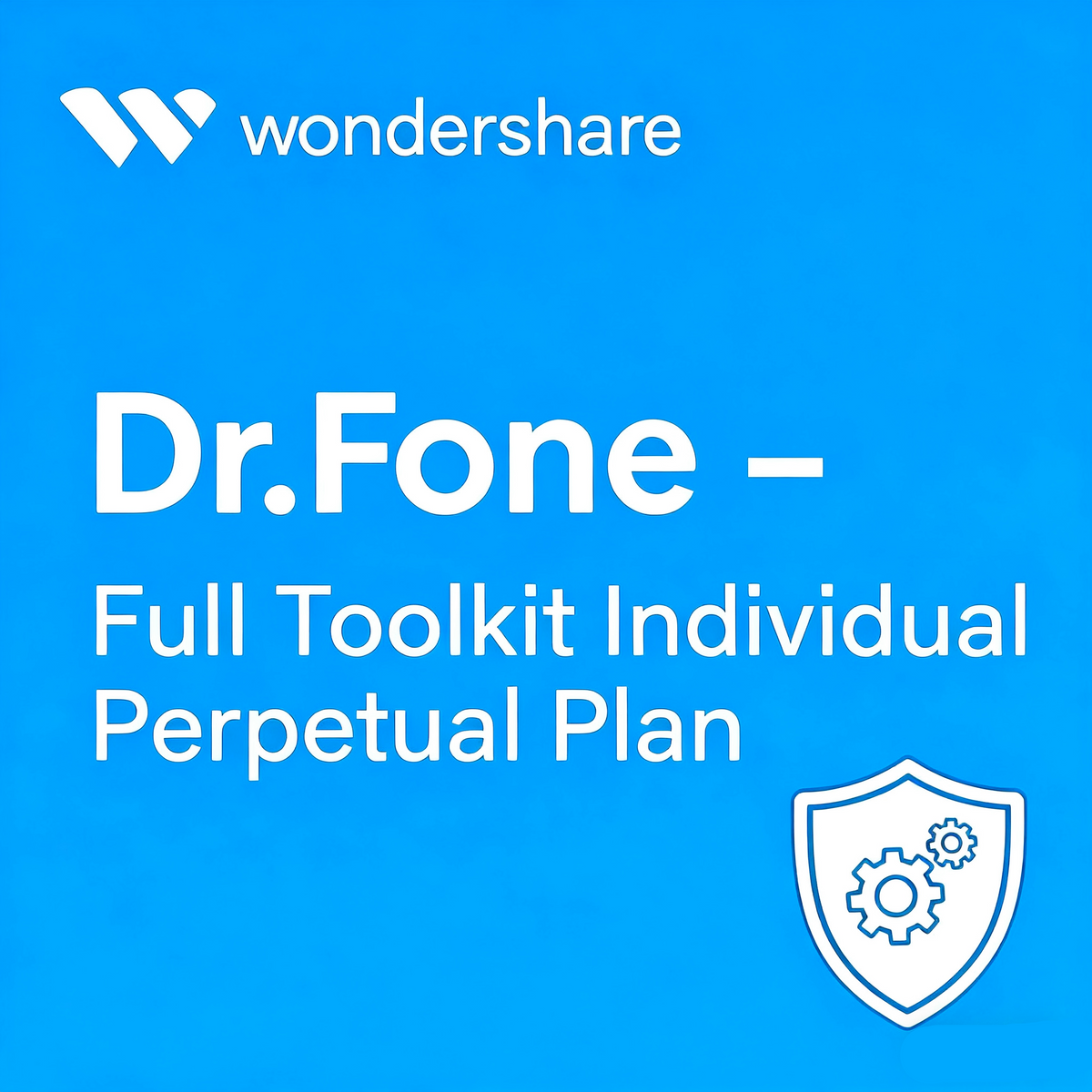 Wondershare Dr.Fone - Full Toolkit Individual License Perpetual Plan