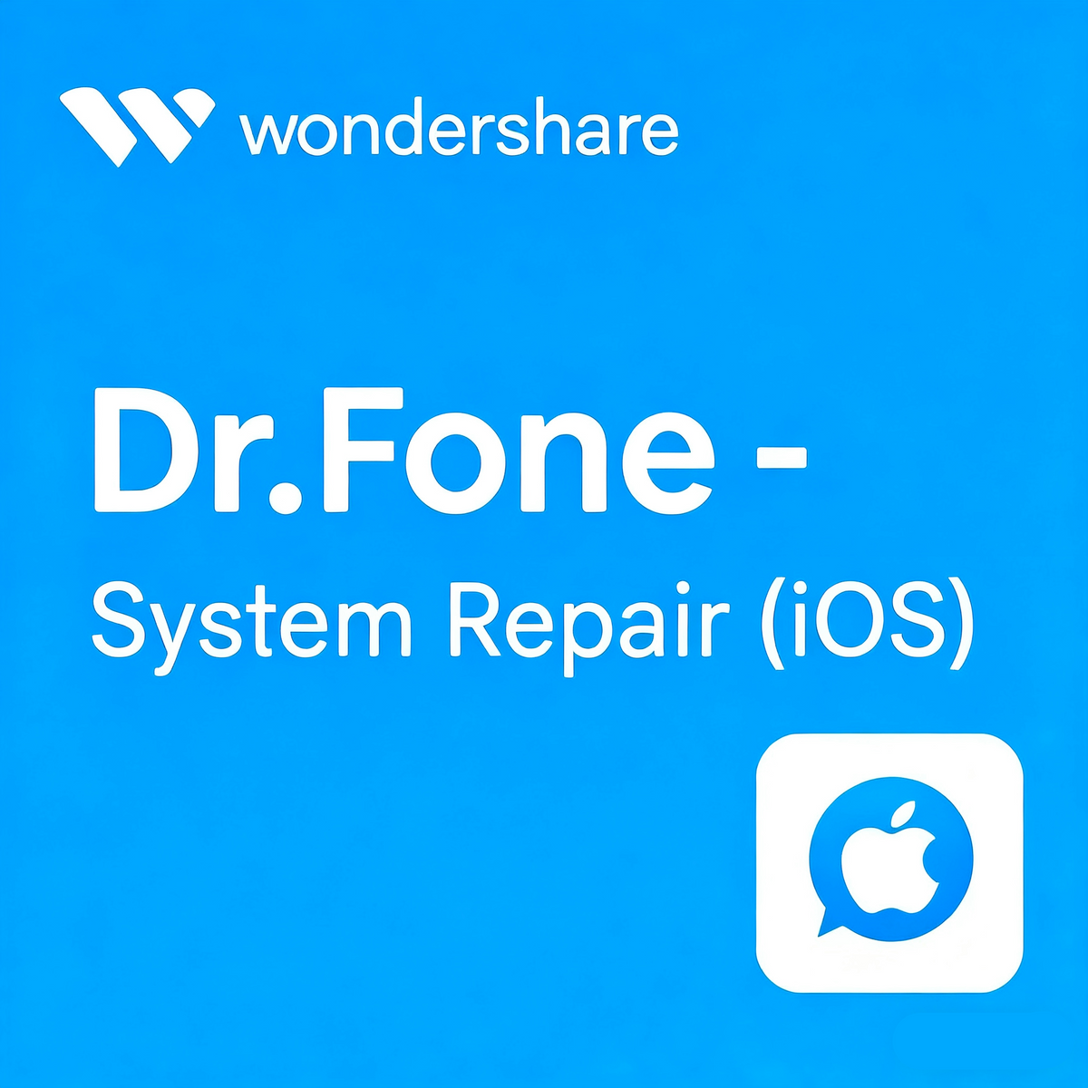 Dr.Fone- System Repair (iOS) for 6-200 Mobile Device License