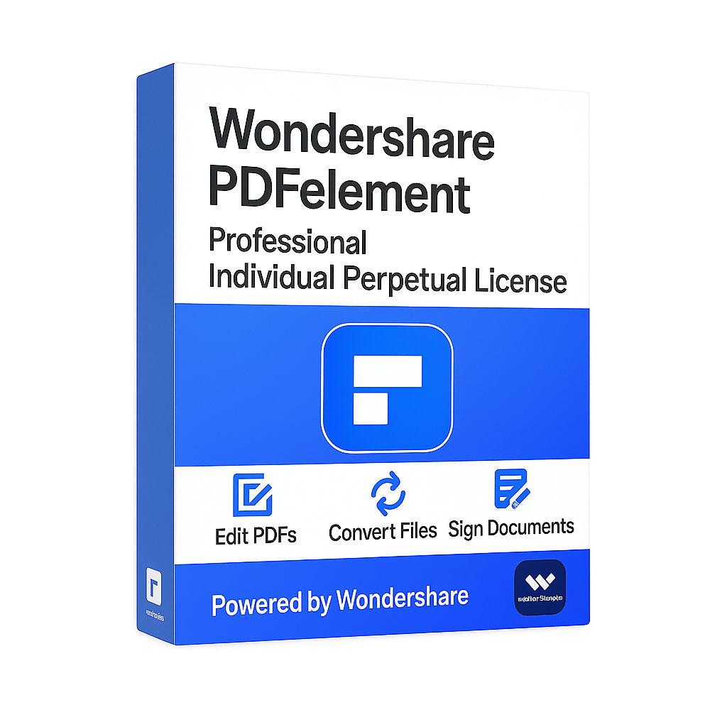 Wondershare PDFelement Professional Individual Academic Perpetual License