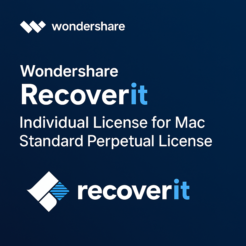 Wondershare Recoverit Individual License for Mac Standard Perpetual License