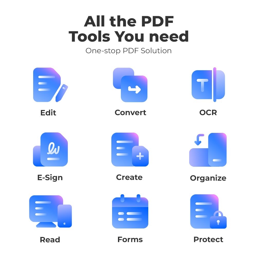 Wondershare PDFelement Professional for Windows Business Concurrent/Floating Perpetual Plan