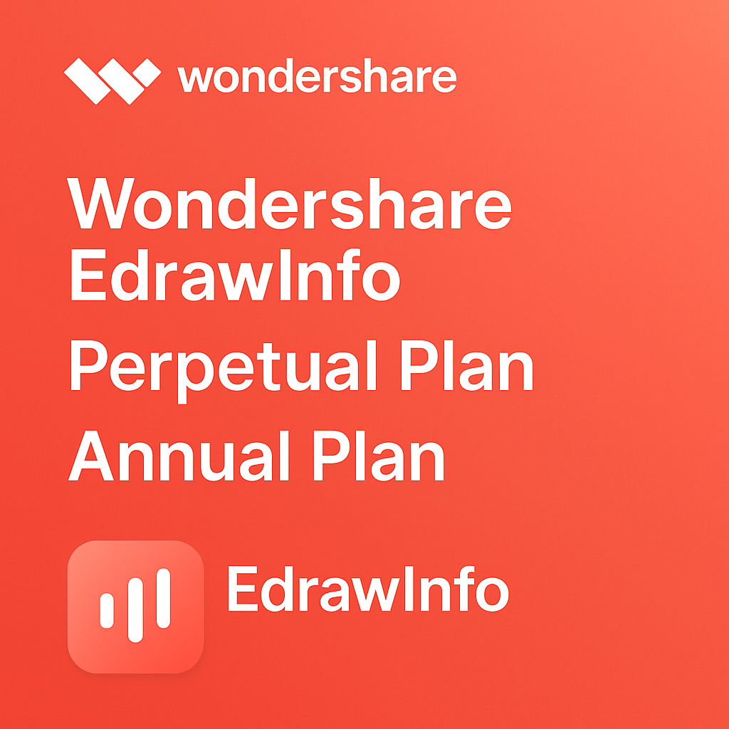 Wondershare EdrawInfo Plan (Annual & Lifetime)