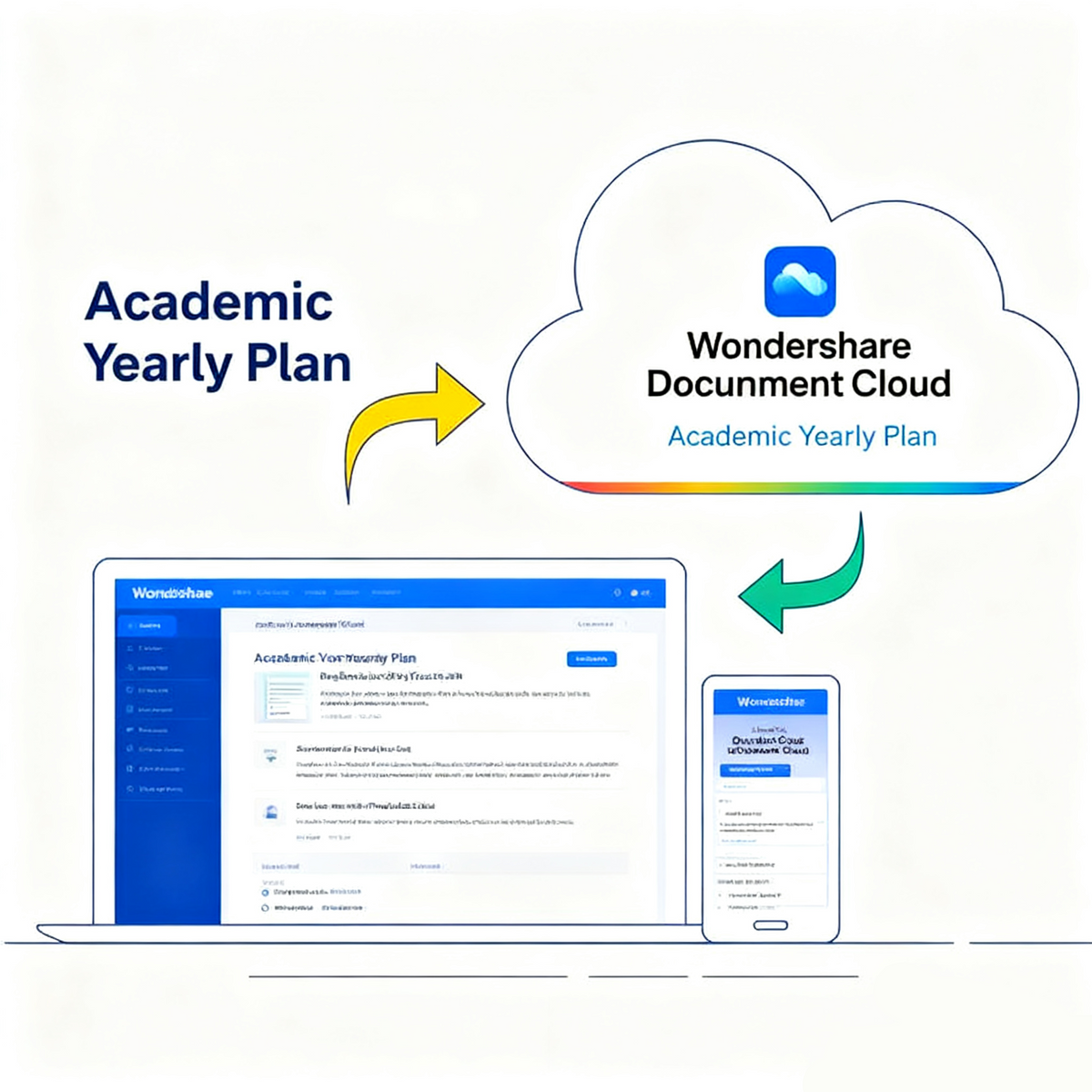 Wondershare Document Cloud Academic Yearly Plan