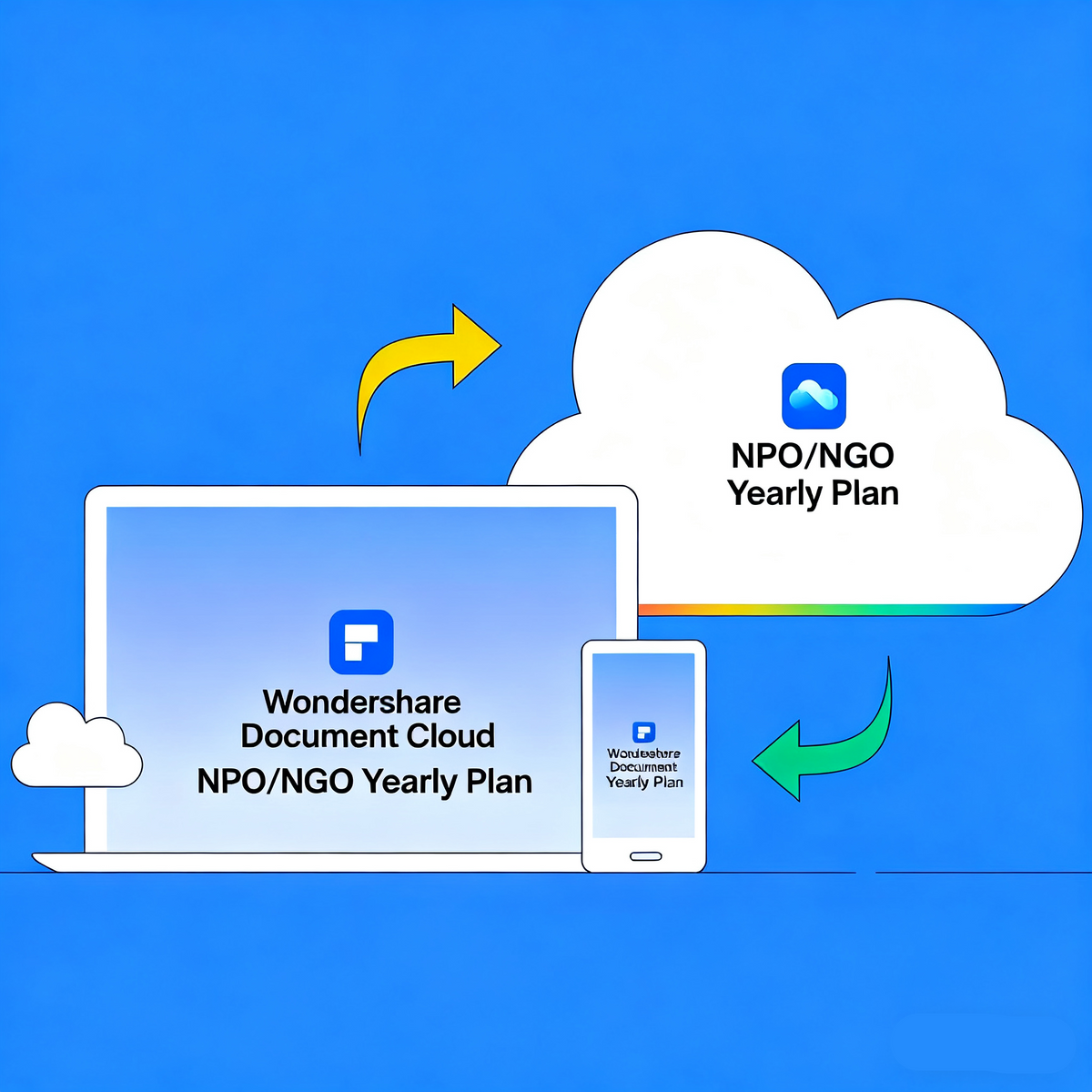 Wondershare Document Cloud NPO/NGO Yearly Plan