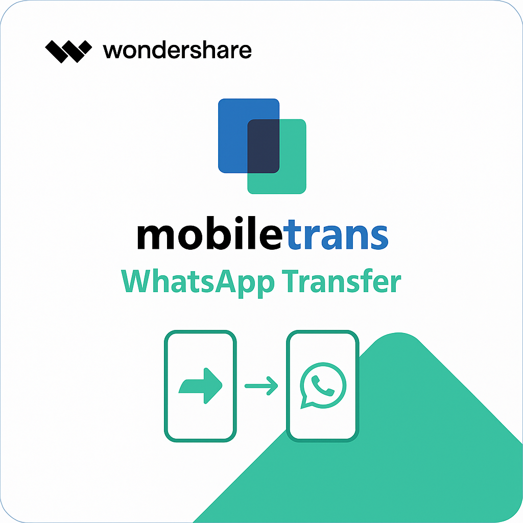 Wondershare MobileTrans Individual License WhatsApp Transfer Annual Plan