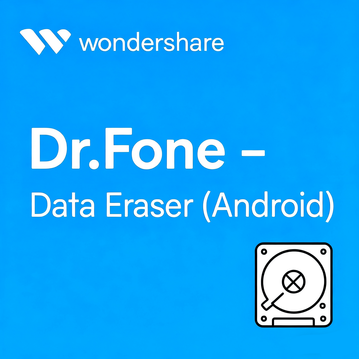 Dr.Fone - Data Eraser (Android) 1 Year License
