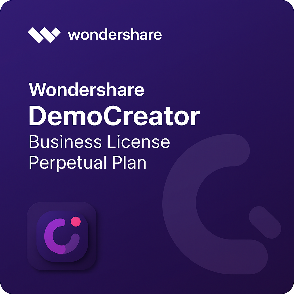 Wondershare DemoCreator Business License Perpetual Plan
