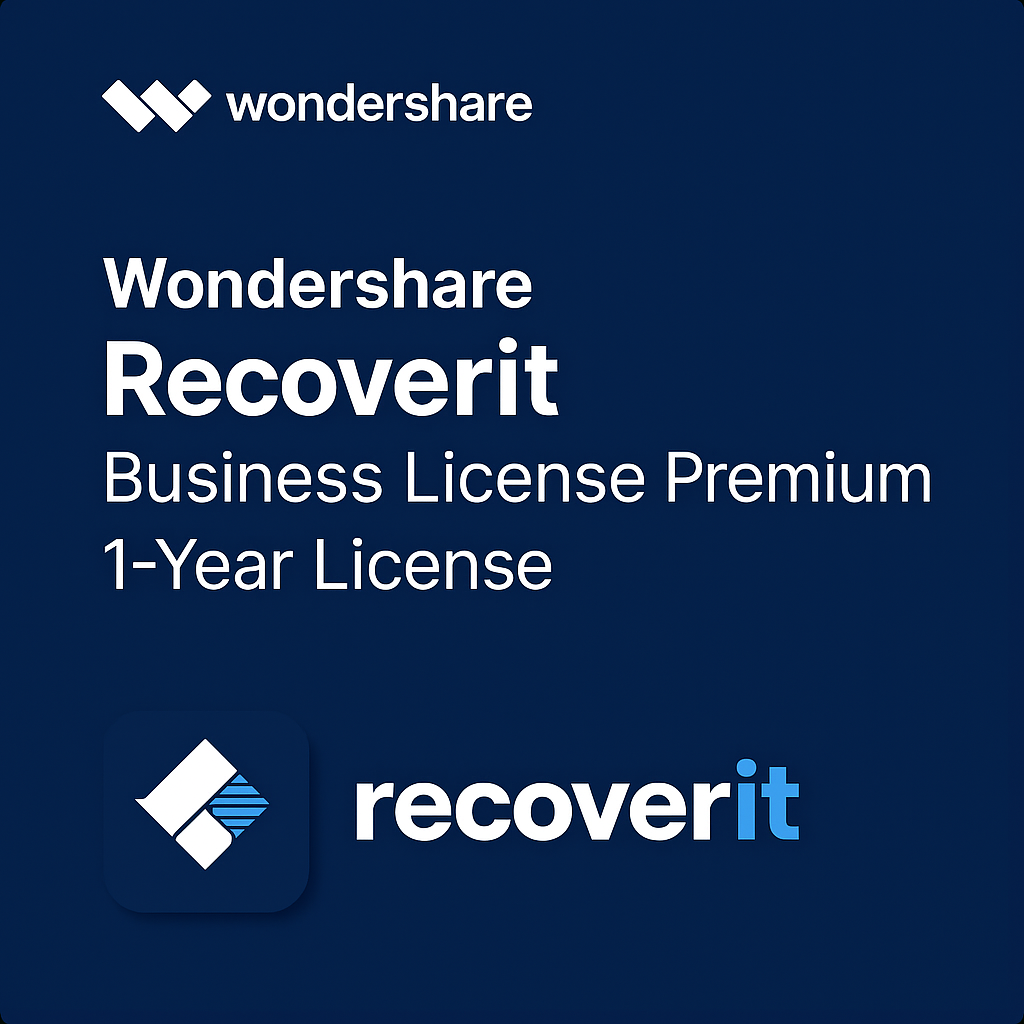 Wondershare Recoverit Business License Premium 1 Year License