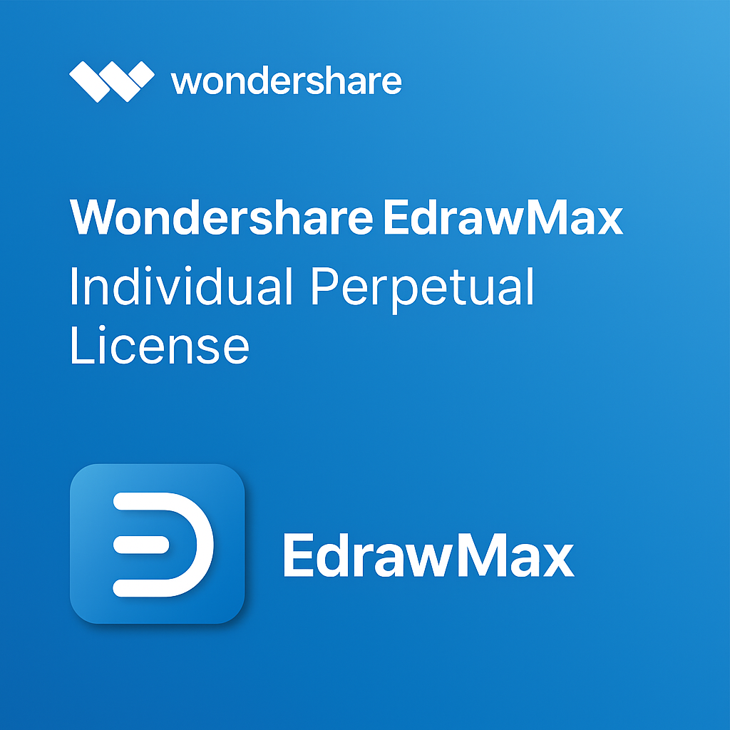 Wondershare EdrawMax Individual Perpetual License