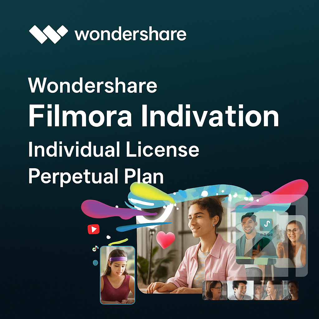 Wondershare Filmora Individual License Perpectual Plan