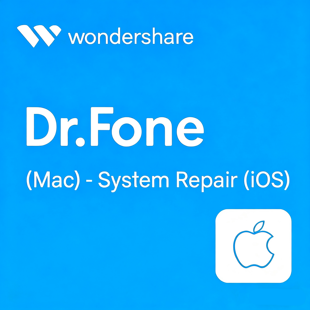 Dr.Fone (Mac)- System Repair (iOS) for 6-200 Mobile Device License